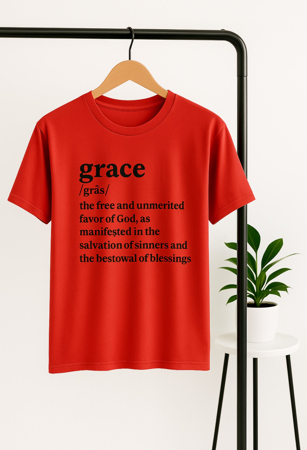 Blessing Definition Tee (black text)